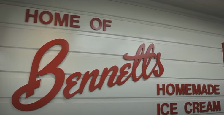 Bennett home made ice cream